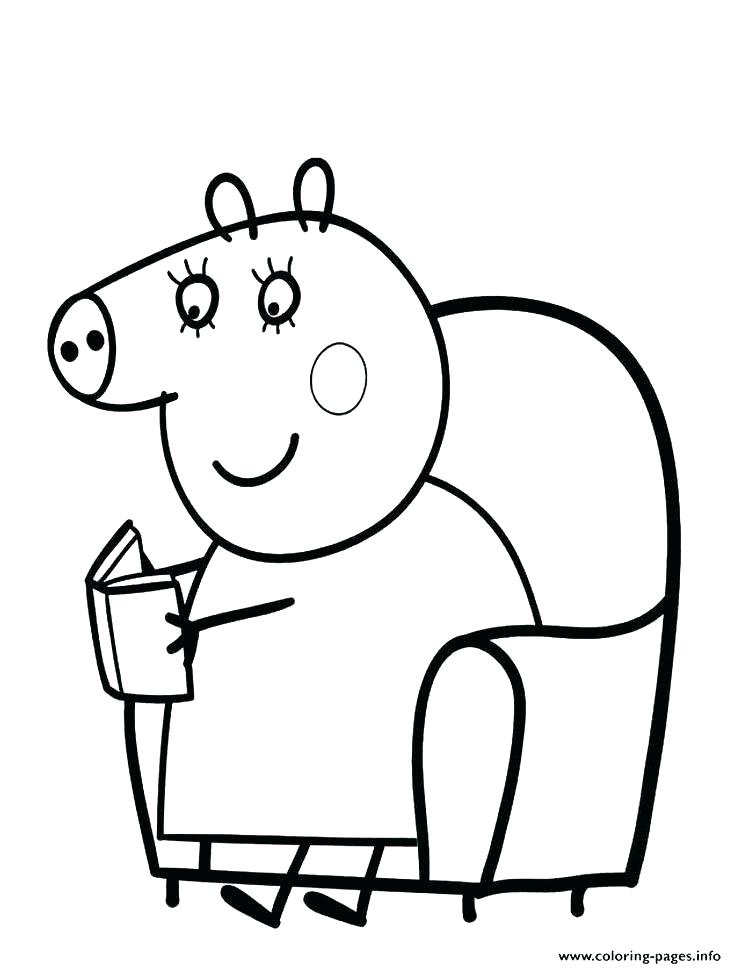 735x968 Guinea Pig Coloring Page Guinea Pig Smelling Food Coloring Page