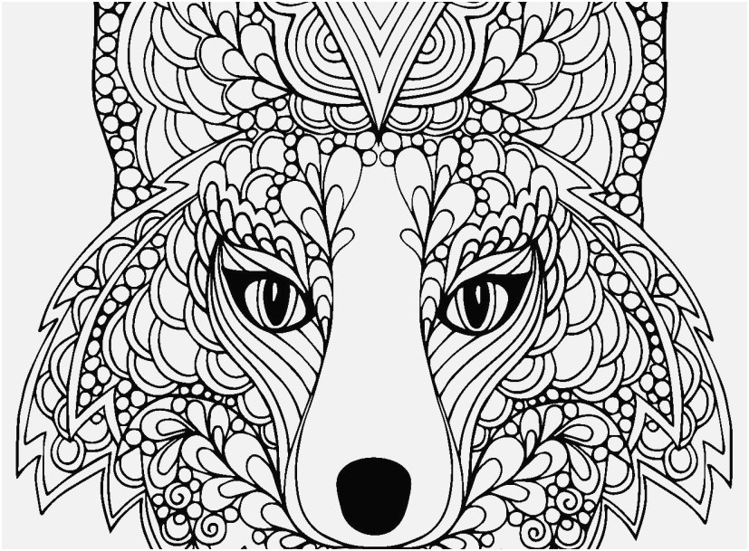 827x609 Realistic Fox Coloring Pages Pictures New Animal Coloring Pages