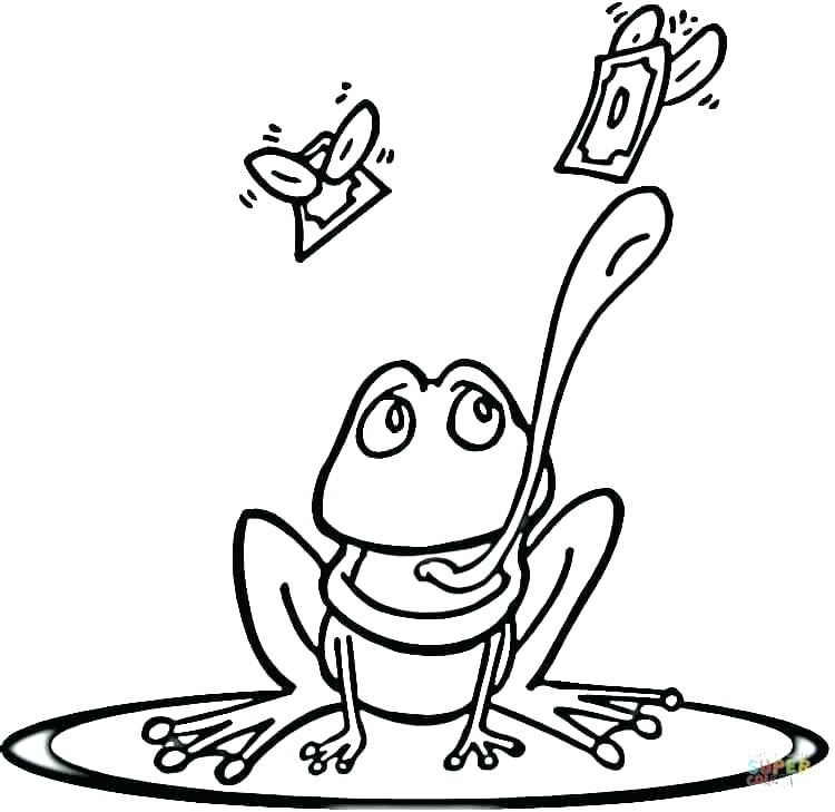 750x729 Coloring Page Realistic Frog Coloring Page Baby Frog Coloring Page