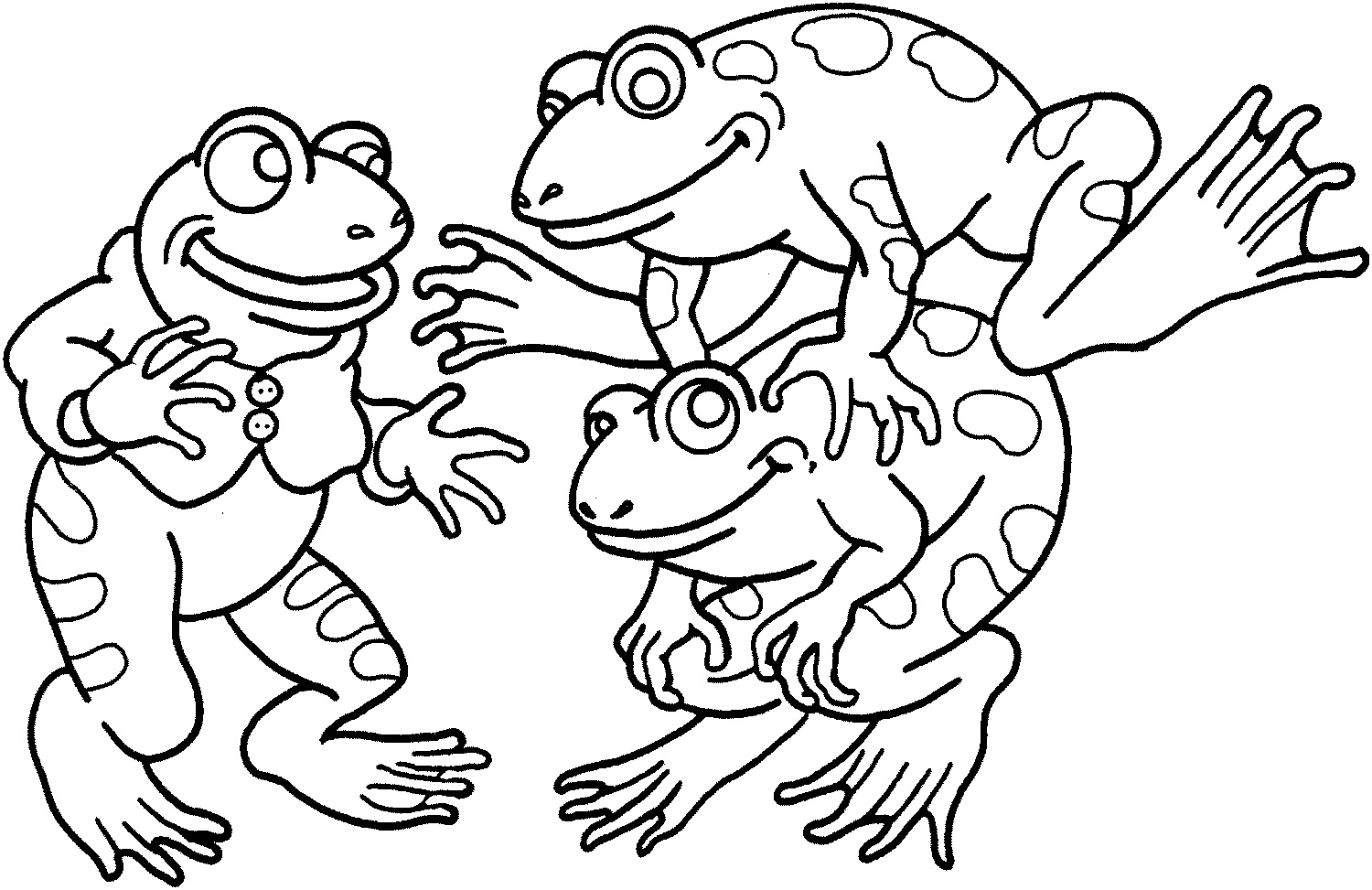 1500x973 Warm Frog Coloring Pages Good 63 In Free Book