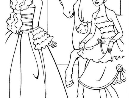 440x330 37 Barbie Girl Coloring Pages, Barbie Coloring Pages Coloring