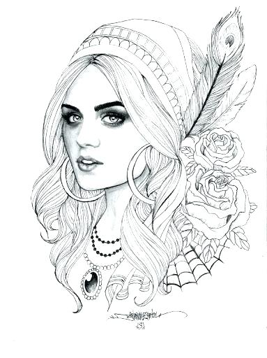383x512 Pretty Girl Coloring Pages Ballerina Coloring Page Beautiful