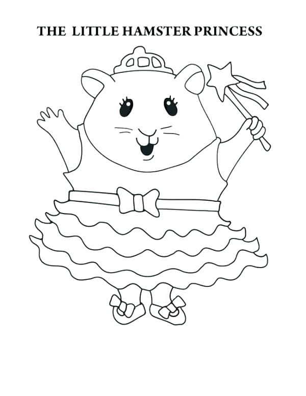 600x777 Guinea Pig Coloring Page Nea Pig Coloring Pages The Little Hamster