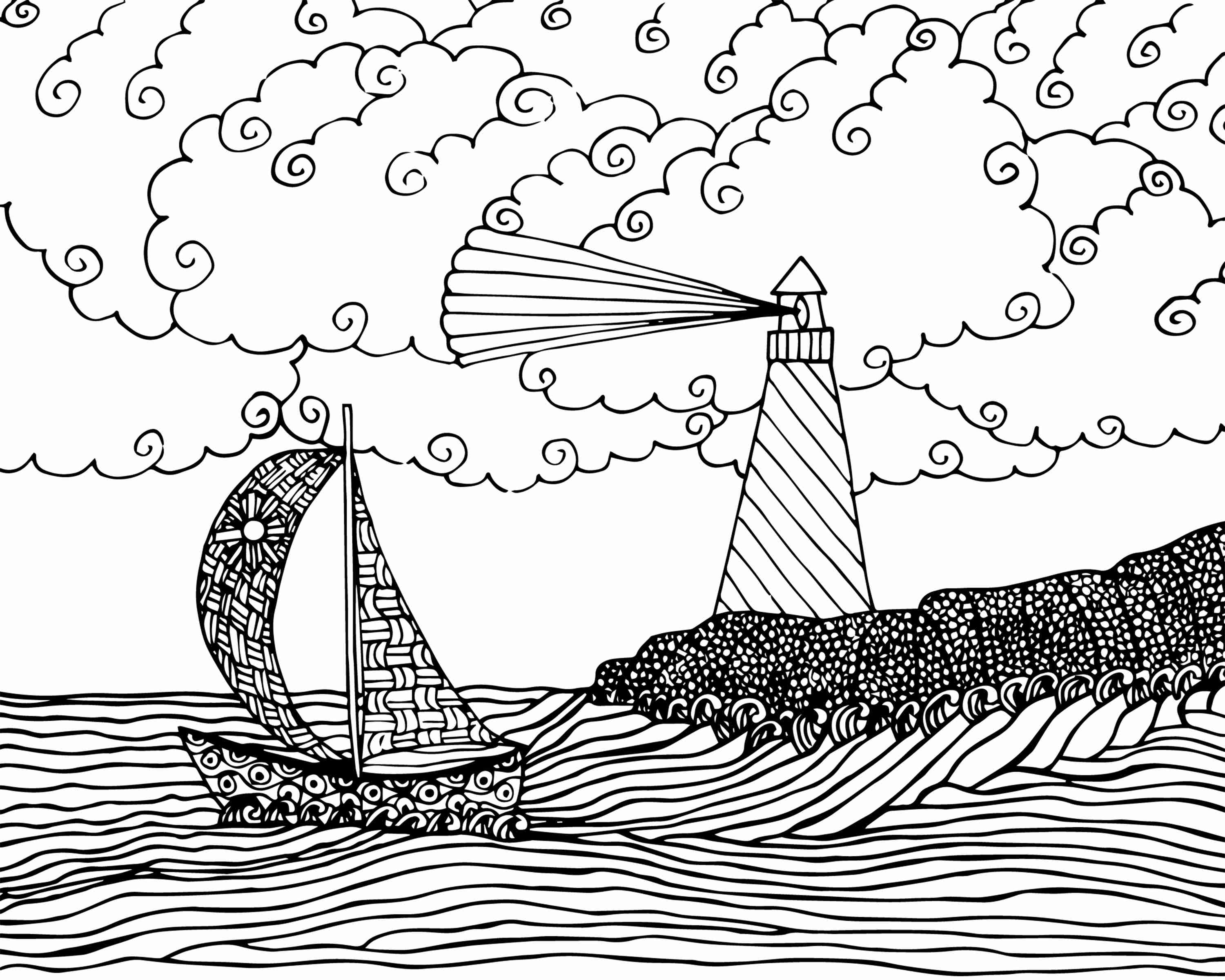 3000x2400 Lighthouse Coloring Pages Olegratiy