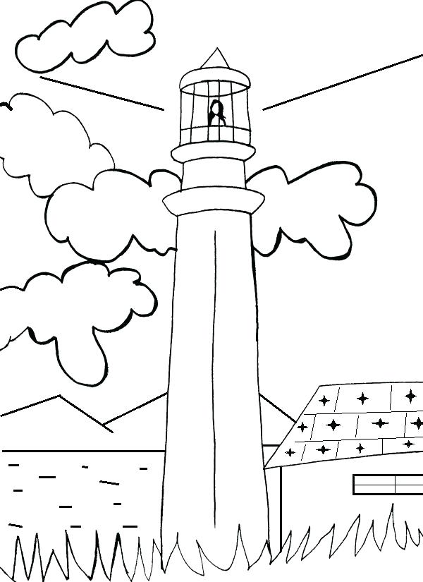 600x825 Lighthouse Coloring Pages Free Adult Coloring Pages Of Lighthouses