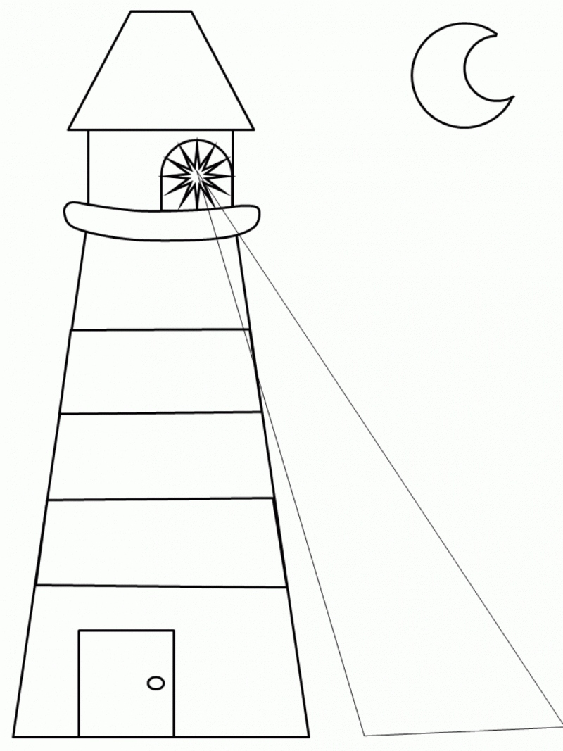 800x1067 15 Inspirational Lighthouse Coloring Pages Logo And Design Ideas