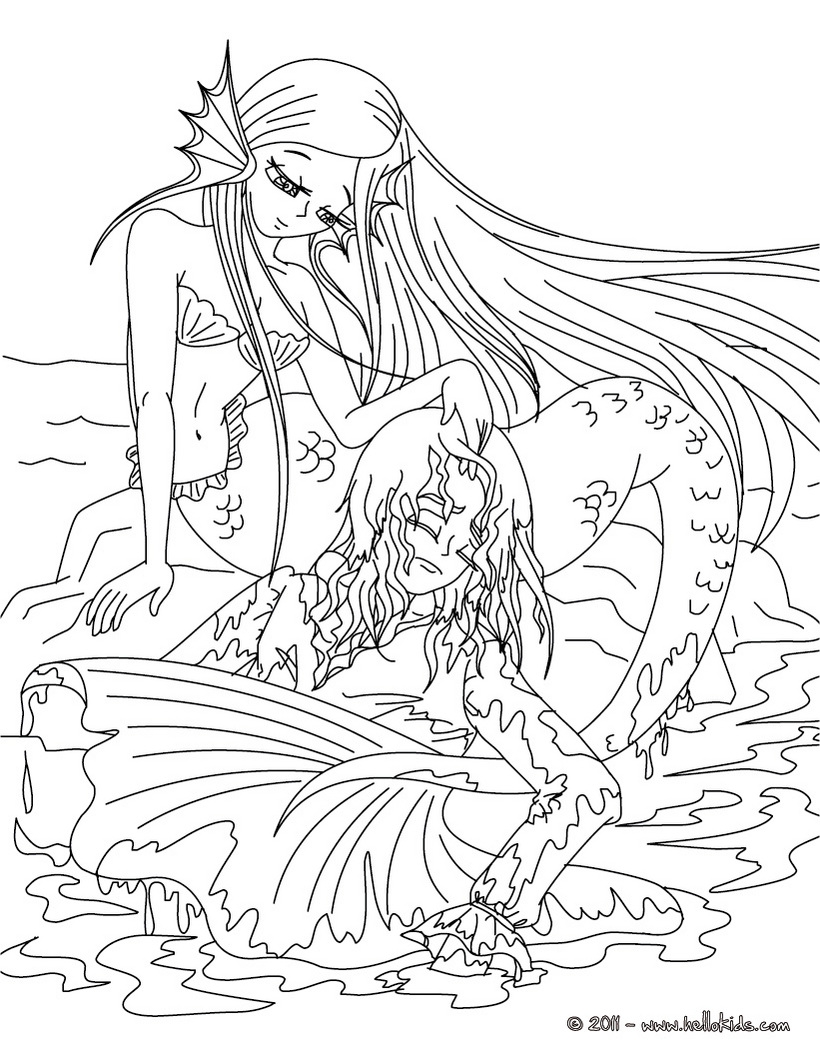 820x1060 Best Of The Little Mermaid Tale Coloring Page Mermaids Free
