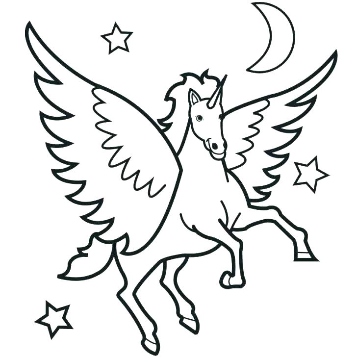728x728 Pegasus Coloring Pages Baby Coloring Pages Galaxy Pegasus Coloring