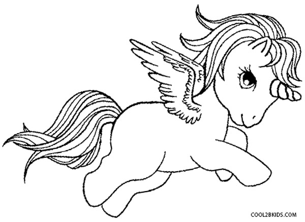 600x438 Printable Pegasus Coloring Pages For Kids Cool2bkids
