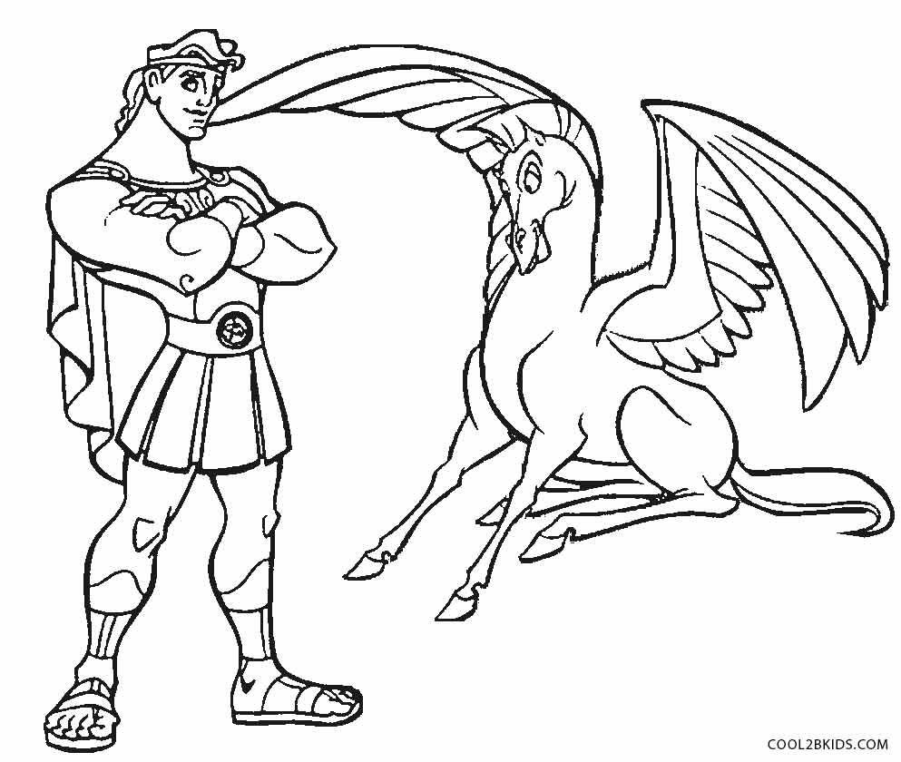 993x840 Realistic Pegasus Coloring Pages Wagashiya
