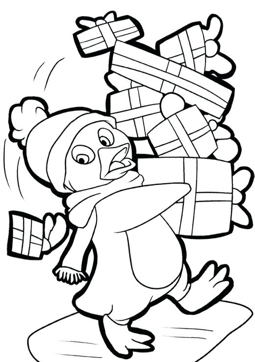 520x738 Penguin Adult Coloring Pages Gallery Of Awesome Penguin Color