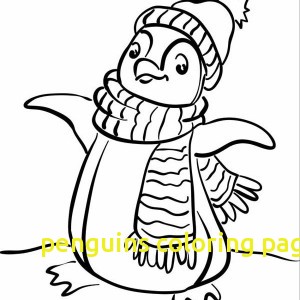 300x300 Penguins Coloring Pages With Penguins Coloring Page Tacky