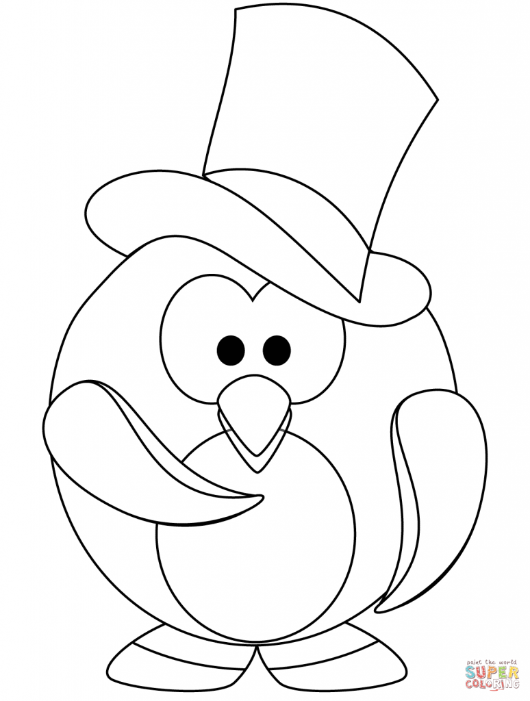 774x1024 Printable Penguin Coloring Pages For Winter Sensational Page