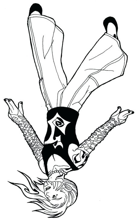 454x730 Wwe Coloring Books Realistic Hardy Sketch Printable To Color
