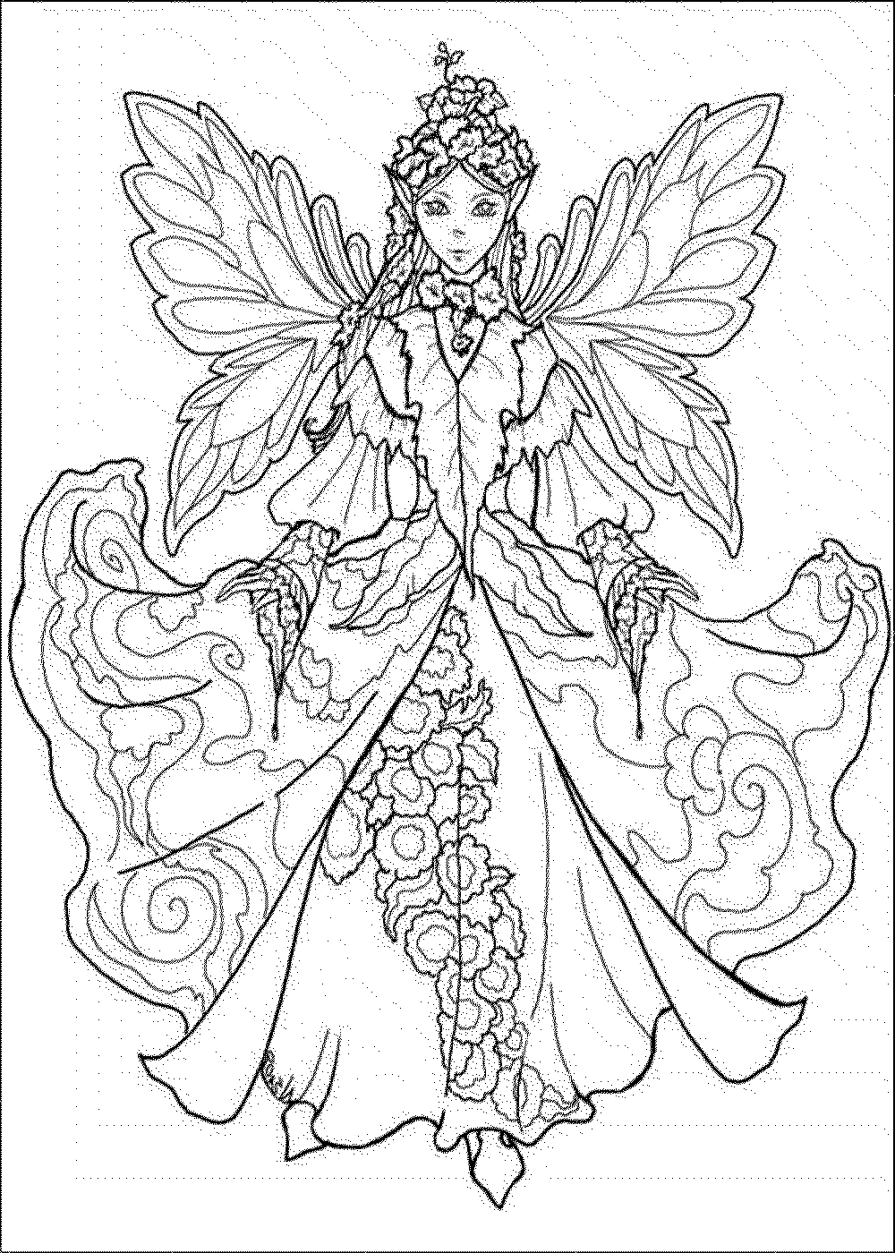 1000x1400 Unique Realistic Princess Coloring Pages For Adults Design