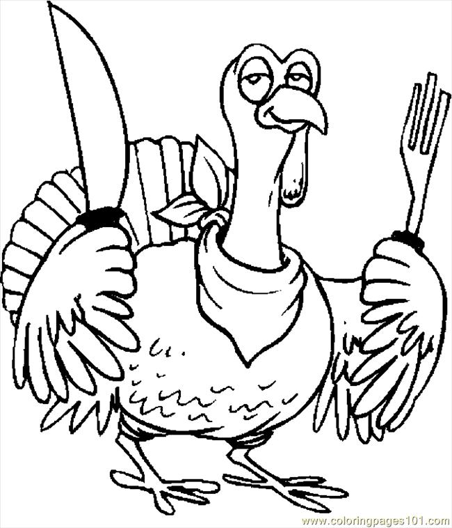 650x758 Thanksgiving Day Coloring Pages