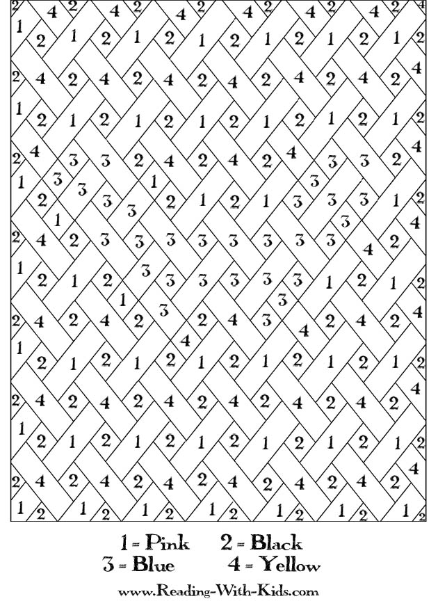 630x864 Advanced Color By Number Coloring Pages Ideas Diy Coloring Page