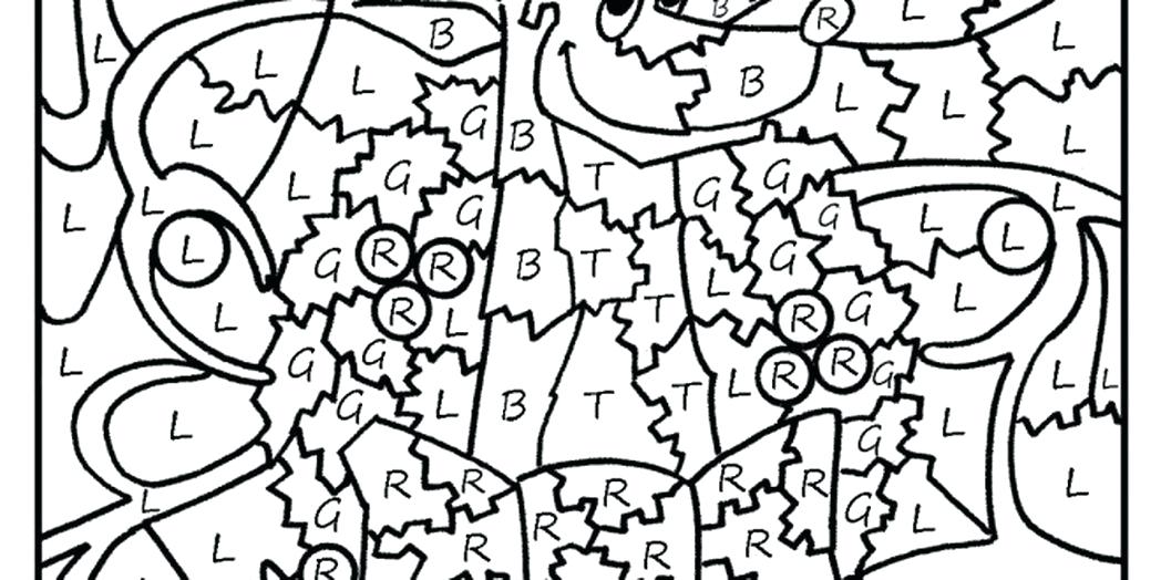 1048x524 Color By Number Coloring Pages Free Printable Color Number
