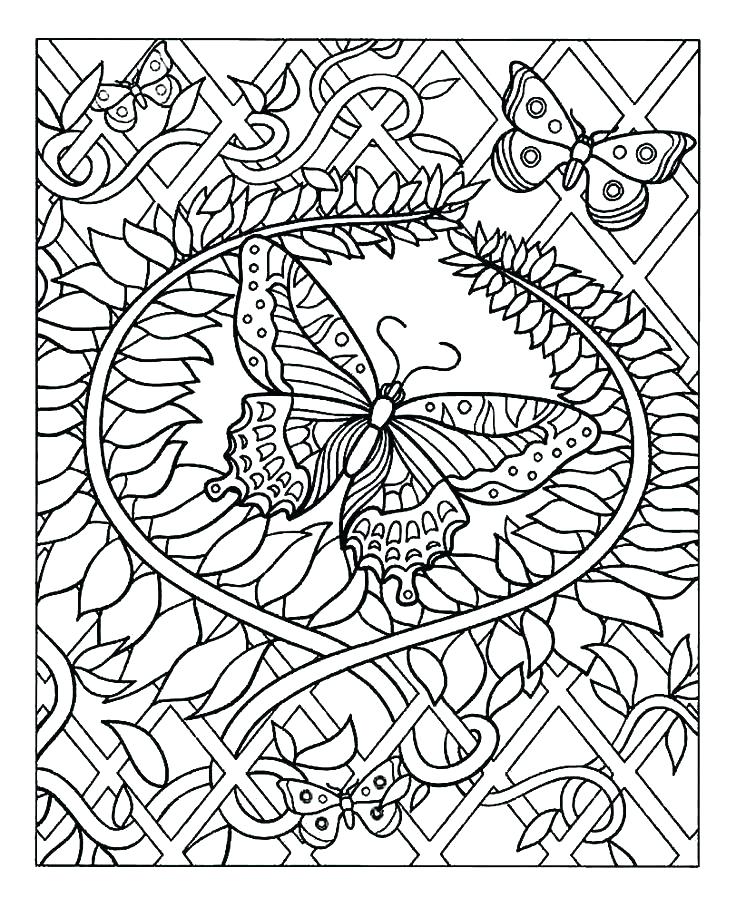 736x907 Very Hard Coloring Pages Really Hard Color By Number Coloring
