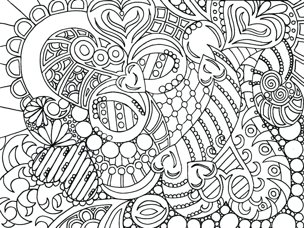 1024x767 Coloring Pages Difficult Hard Coloring Pages Cute Adult Flower