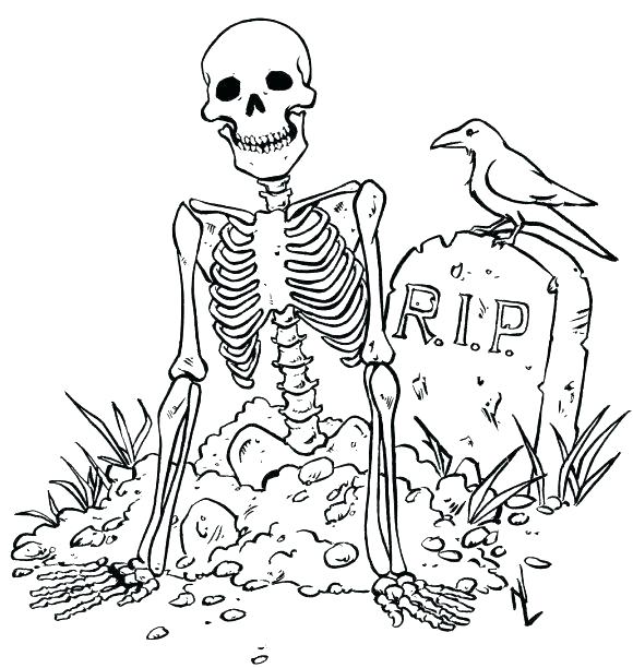 580x612 Grim Reaper Coloring Pages Evil Clown Coloring Pages Grim Reaper