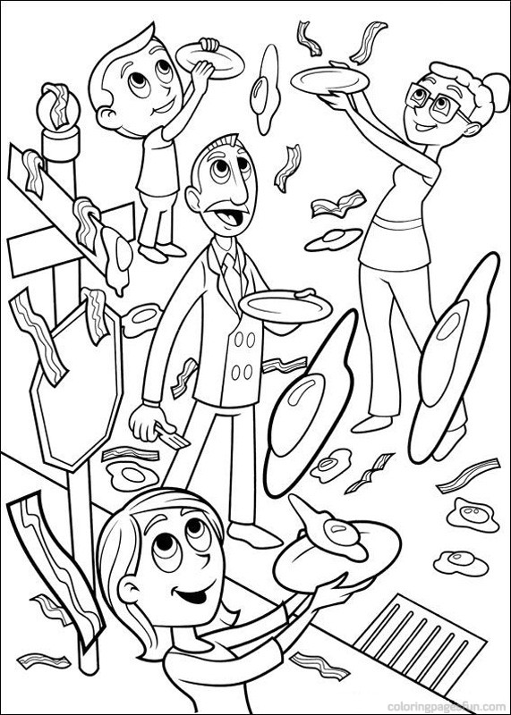 571x800 Cloudy With A Chance Of Meatballs Coloring Pages 26 Projects