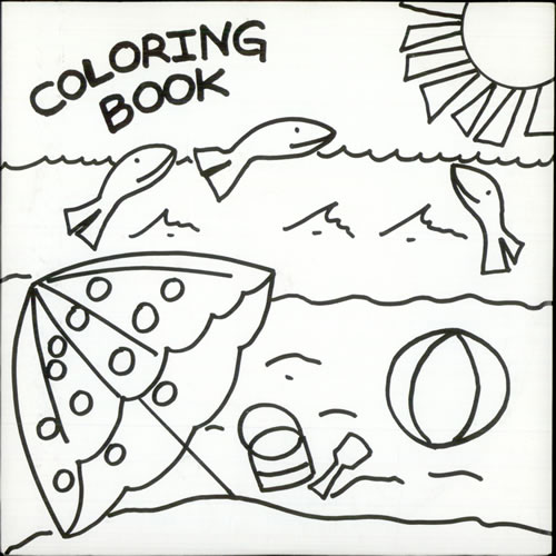 500x500 My Coloring Book Coloring Book Sand In My Shoes Us 7 Vinyl Single