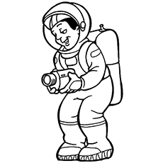 230x230 Top 10 Free Printable Astronaut Coloring Pages Online