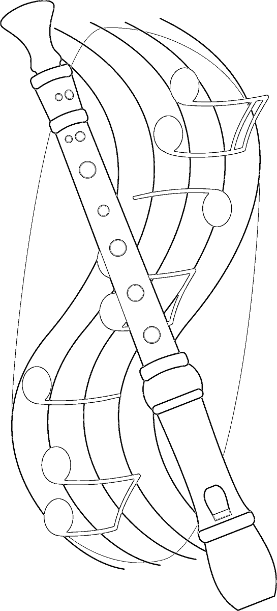 545x1200 Musc Coloring Pages