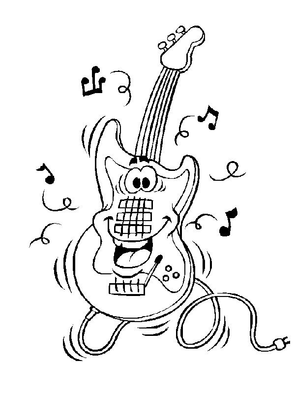 600x800 62 Coloring Pages Of Musical Instruments Kids N Fun.co.uk.