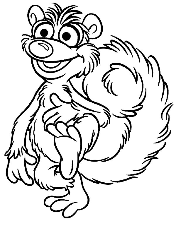 600x796 Bear Inthe Big Blue House Friend Treelo Big Smile Coloring Pages