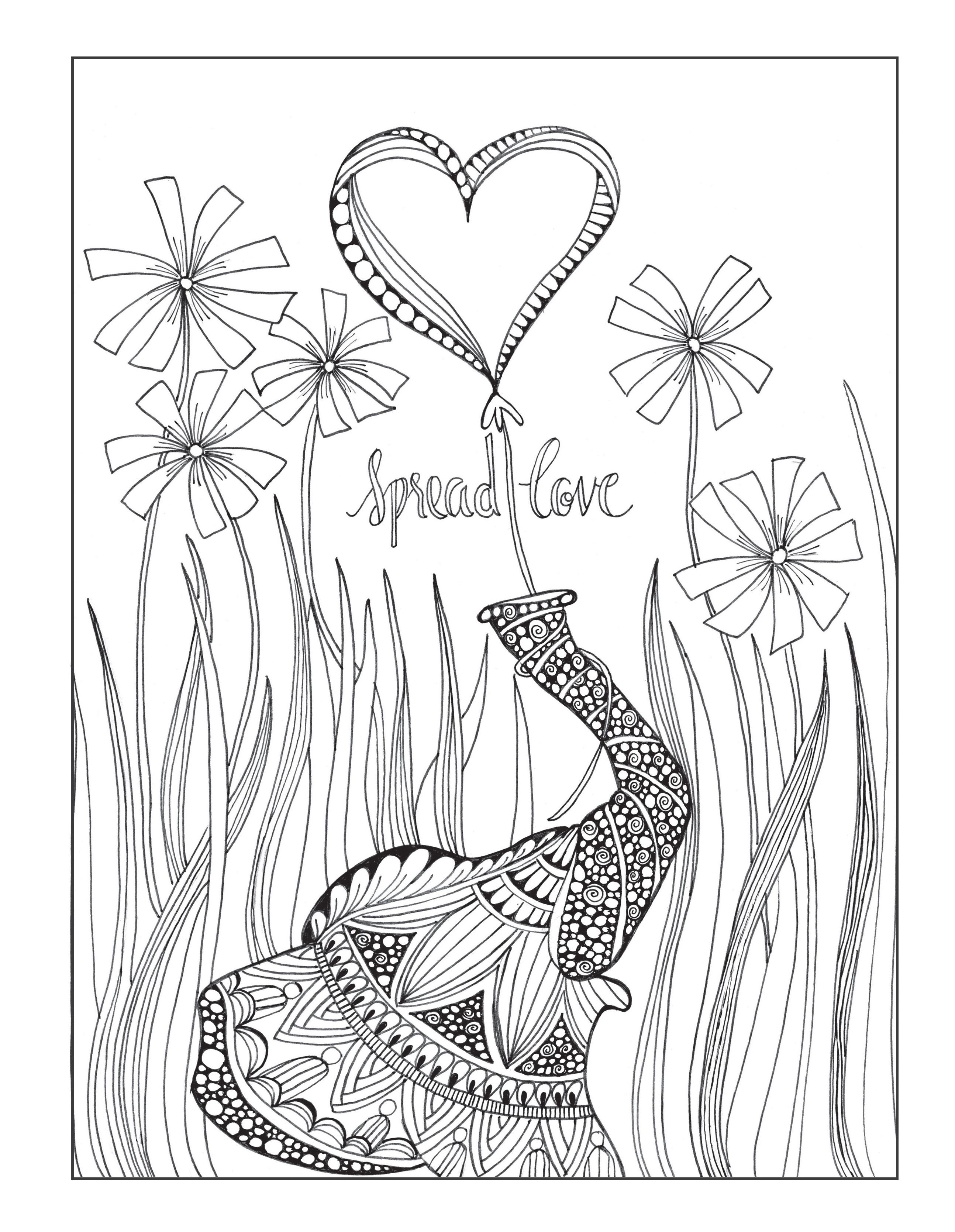 2588x3338 Whatever You Do, Spread Joy .a Page From The Inkspirations