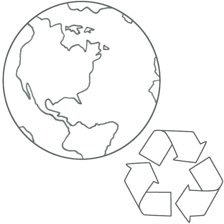 736x736 Recycle Coloring Pages Recycling Coloring Pages Planet Earth
