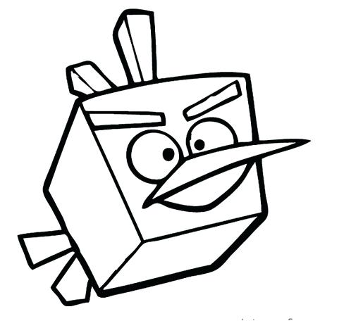 515x456 Angry Birds Epic Coloring Page Red Angry Birds Cake