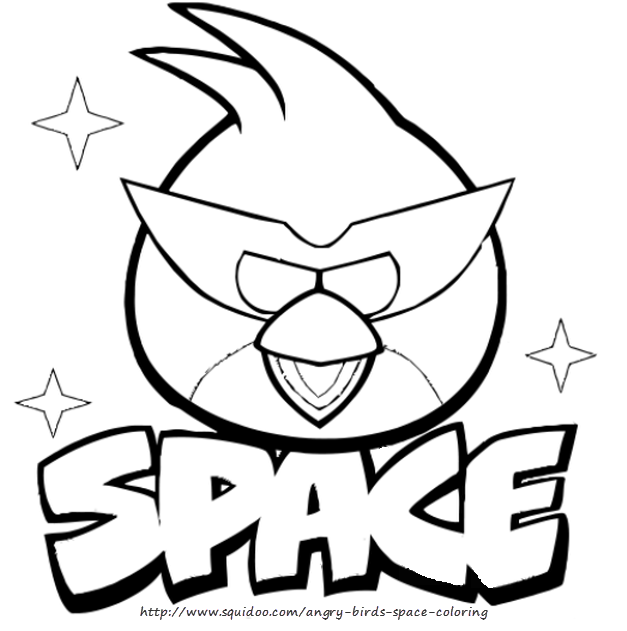 627x631 Bird Coloring Pages Angry Bird Coloring Pages Space Kids