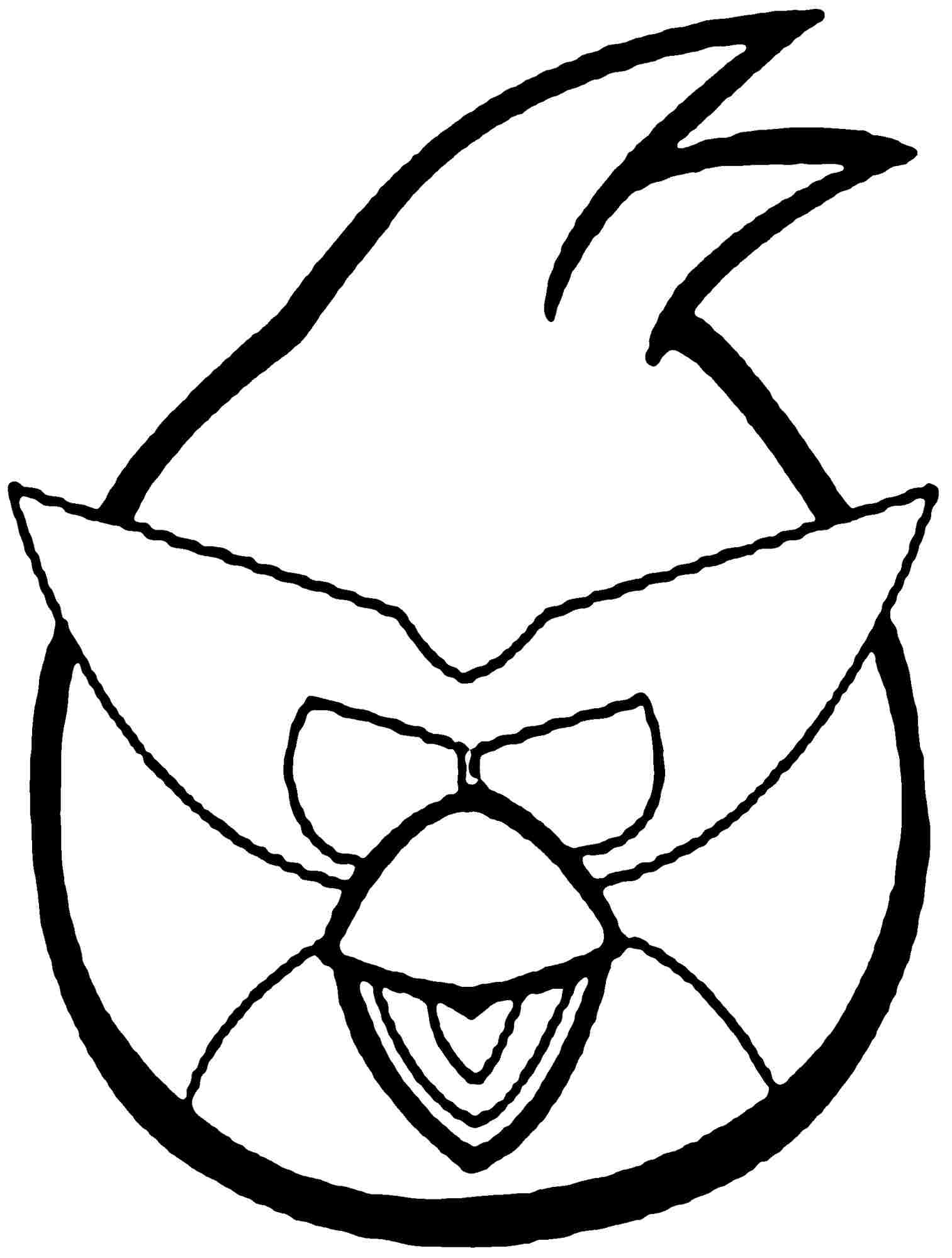 1513x2000 Angry Bird Coloring Pages Unique Red Angry Bird Drawing