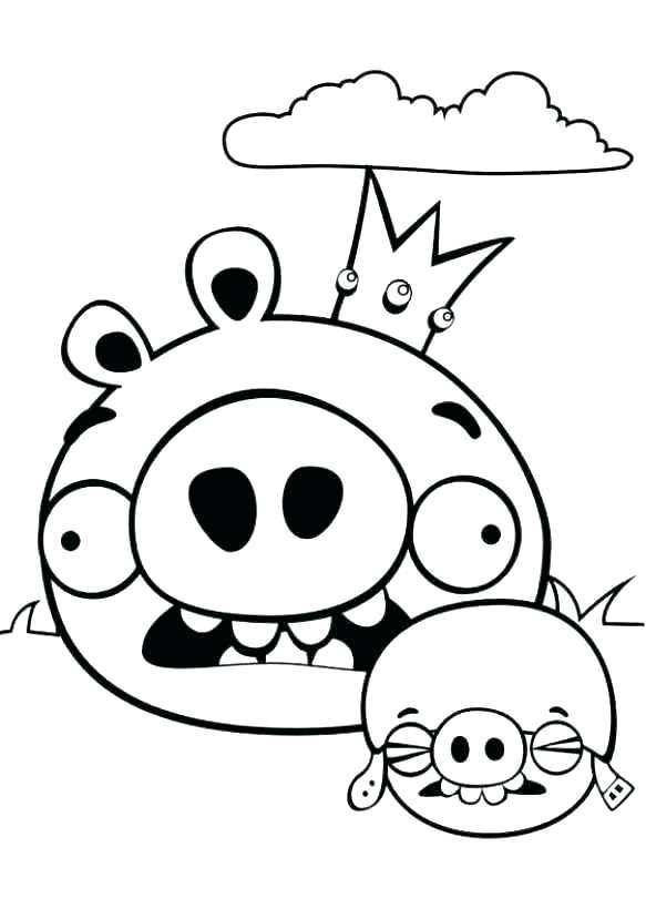 583x820 Angry Birds Coloring Pages Also Free Angry Birds Coloring Pages
