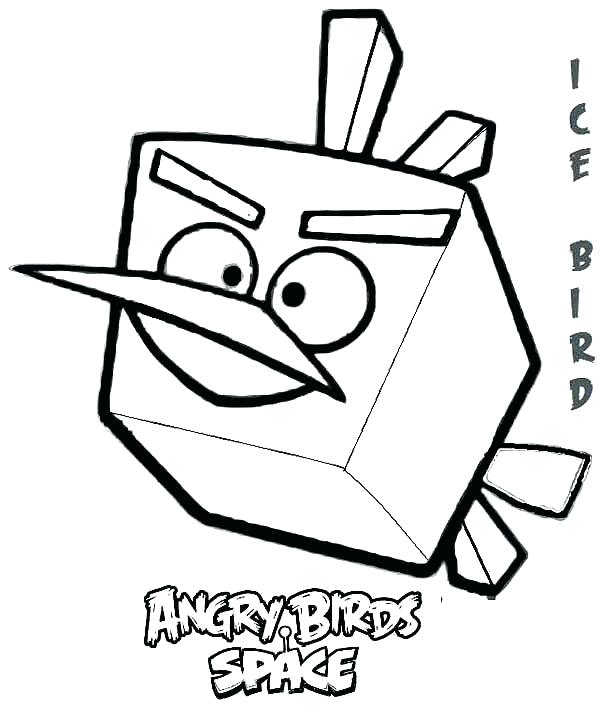 600x719 Angry Birds Coloring Page Angry Birds Coloring Pages Free Angry
