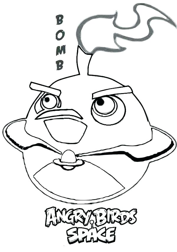 600x855 Angry Birds Space Red Bird Coloring Pages Books Plus Character C