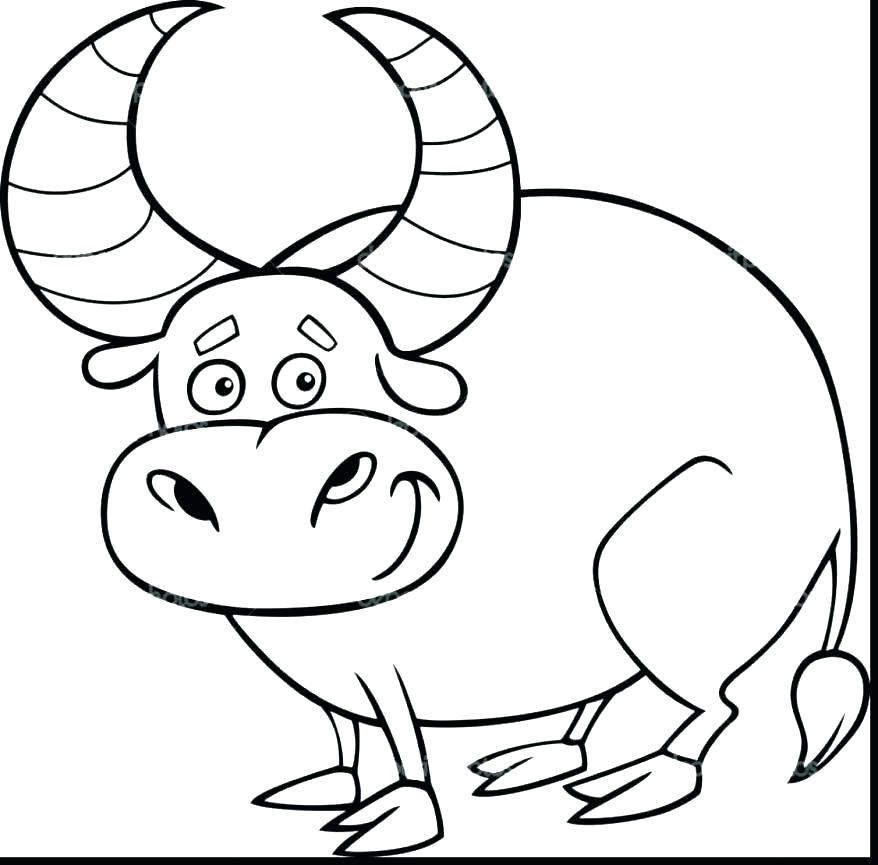 878x865 Bull Coloring Page Logo Coloring Pages Bulls Basketball Coloring