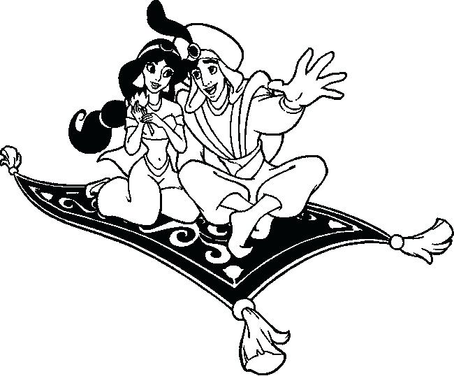 650x538 Carpet Coloring And Jasmine On Magic Carpet Magic Carpet Coloring