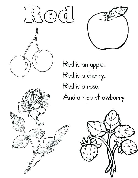563x725 Red Coloring Sheets