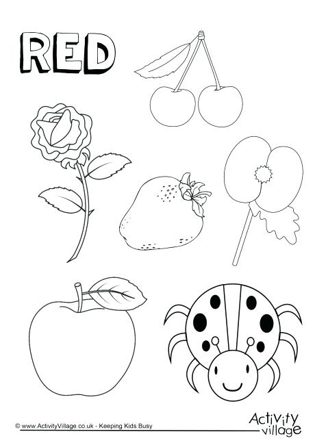 460x650 Color Red Coloring Pages More Images Of Color Red Coloring Page