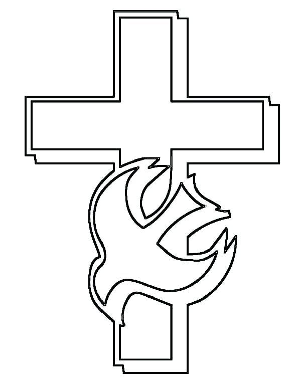 600x776 Coloring Page Cross Cross Color Page Cross Coloring Pages Red