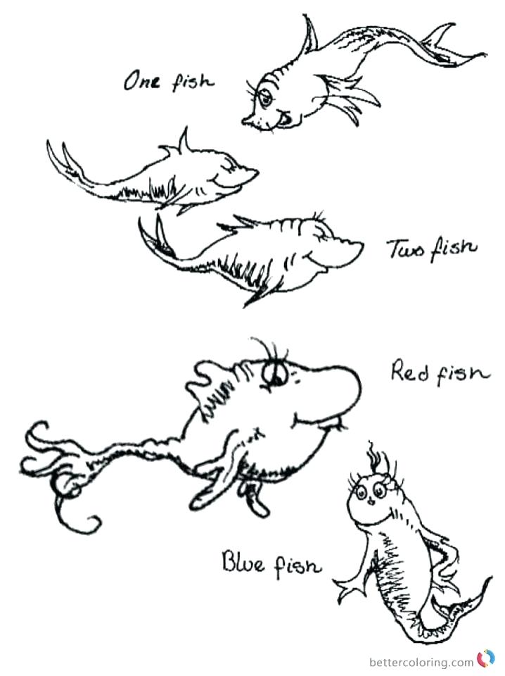 718x960 One Fish Two Fish Coloring Page Download This Coloring Page Print