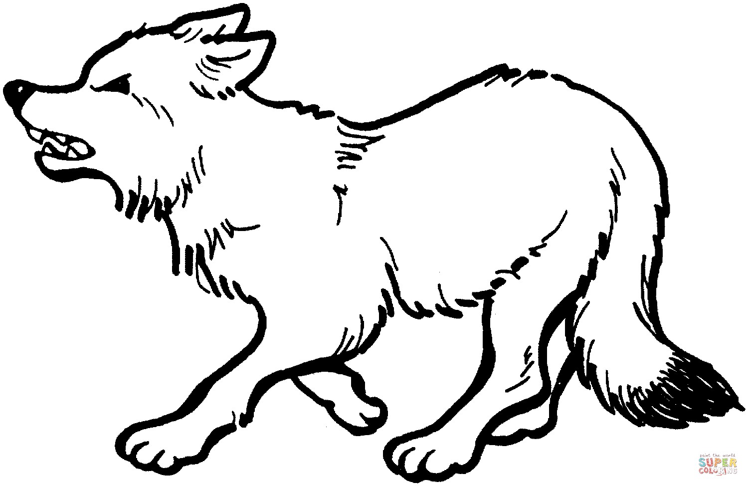 1500x974 Energy Coloring Pages Of Foxes Page Red Fox New Growl Lancetcard