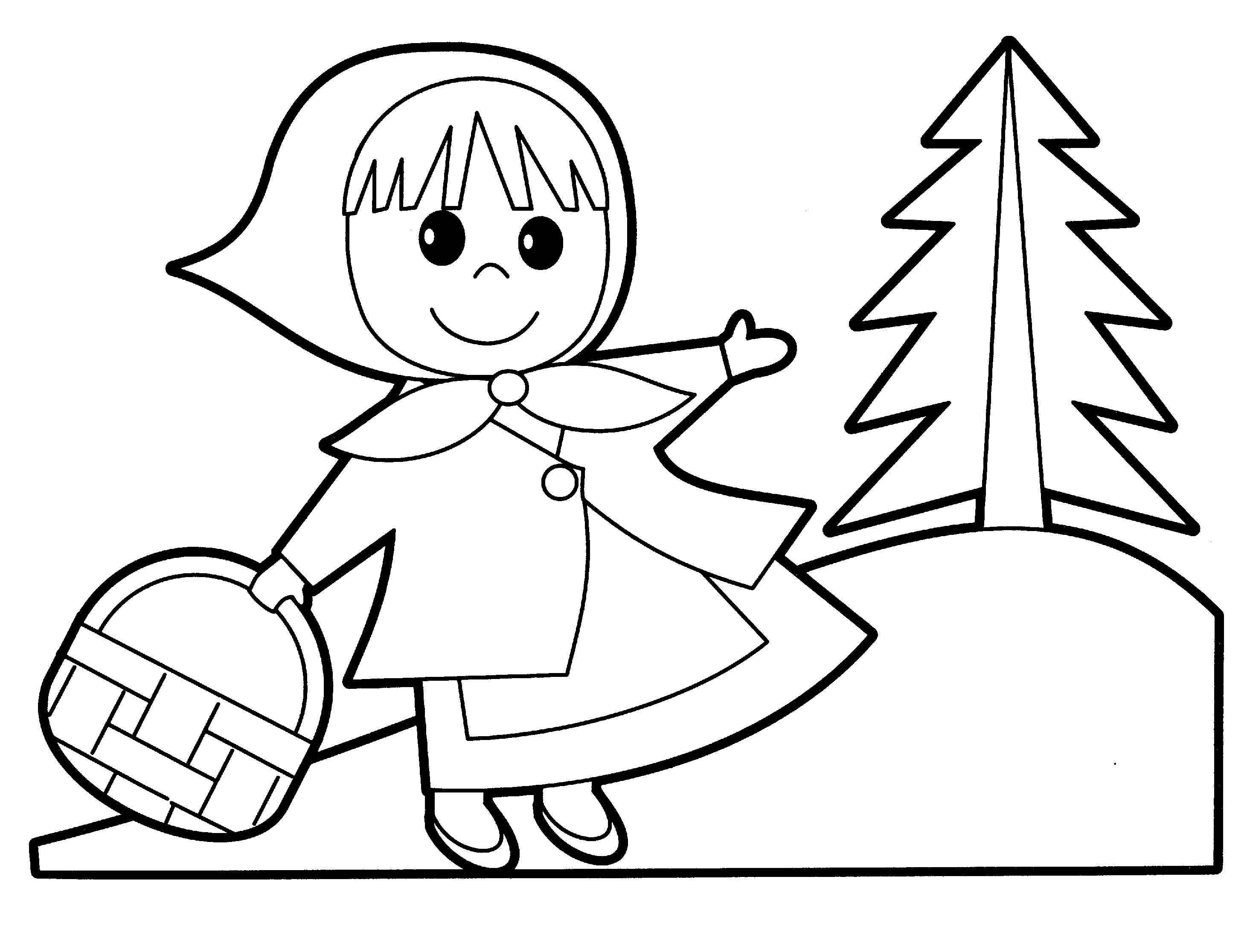 2930x2232 Little Red Riding Hood Coloring Pages Paginone Biz Best