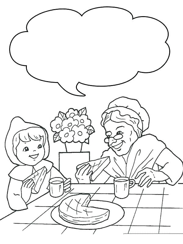 600x800 Little Red Riding Hood Coloring Pages Little Red Riding Hood Free