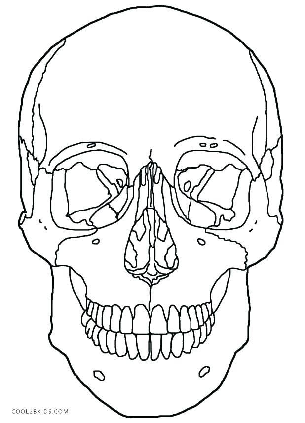 618x856 Printable Skull Stencils Free Red Skull Coloring Pages Red Skull