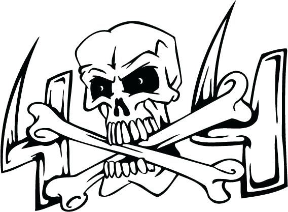 568x417 Skull Color Pages Skull Coloring Pages Skull Coloring Pages